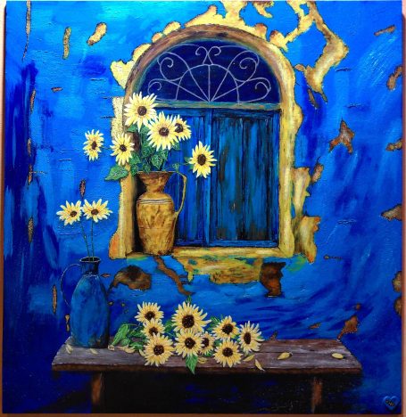 Sunflower Window